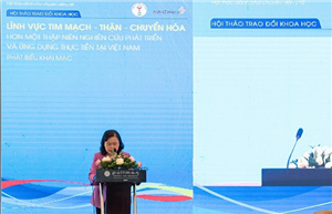 Hội thảo khoa học Lĩnh vực Tim mạch – Thận – Chuyển hóa: Hơn một thập niên nghiên cứu phát triển và ứng dụng thực tiễn tại Việt Nam