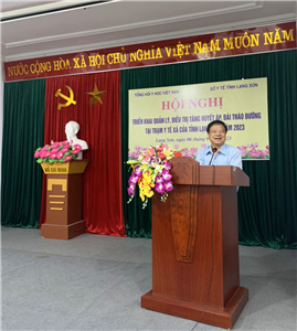 Các hoạt động quản lý điều trị bệnh tăng huyết áp và đái tháo đường năm 2023 tại tỉnh Lạng Sơn